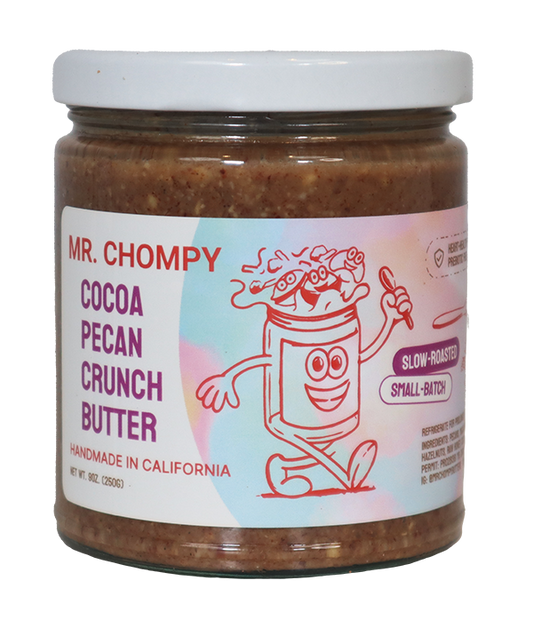 Cocoa Pecan Crunch Butter