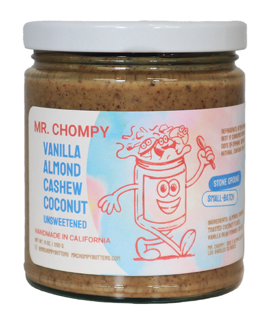 Vanilla Almond Cashew Coconut Butter