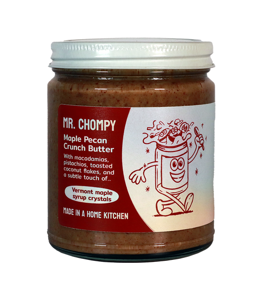 Maple Vanilla Pecan Crunch Butter